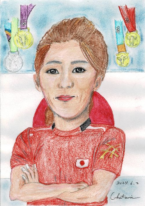 吉田沙保里　茶谷
